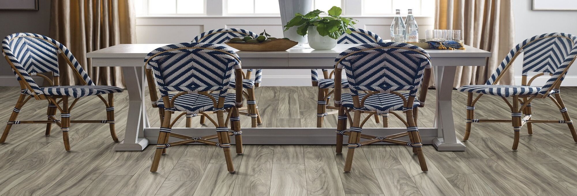 Chairs and table on laminate - Floor Decor Inc in Upland